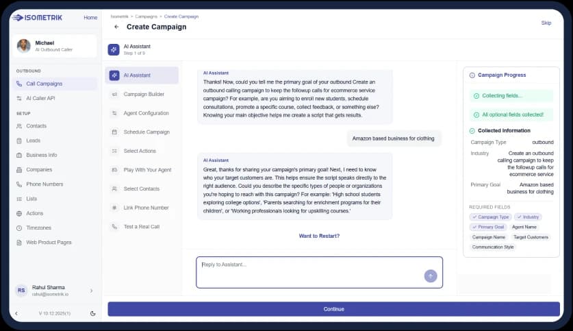 Voice AI – Inbound & Outbound Calls