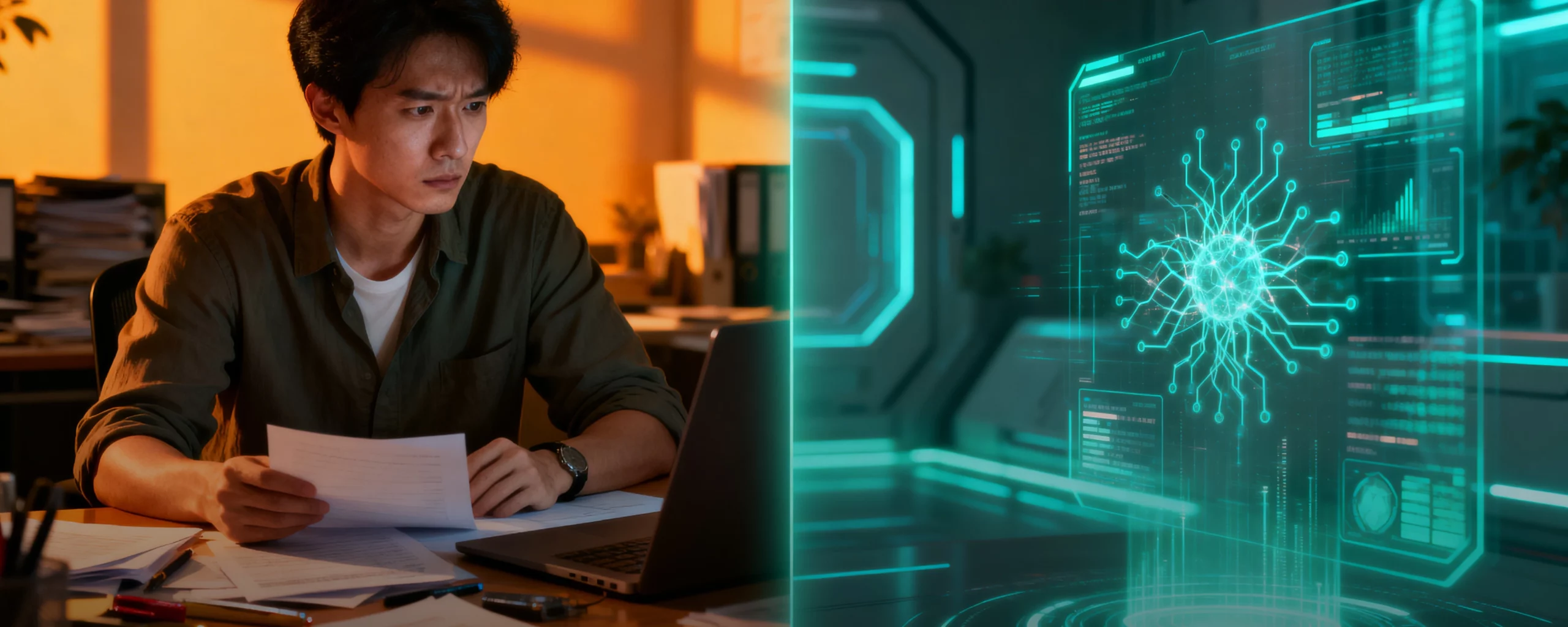 AI vs Hiring More Staff for Growing Business - feature image