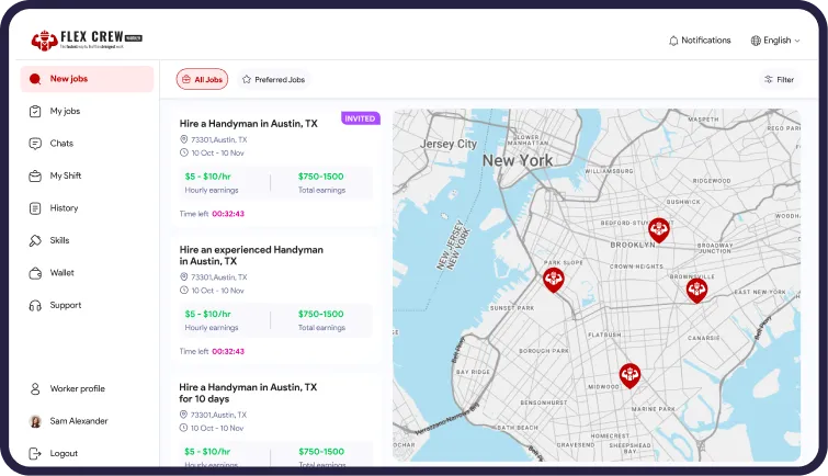 Intelligent matching icon