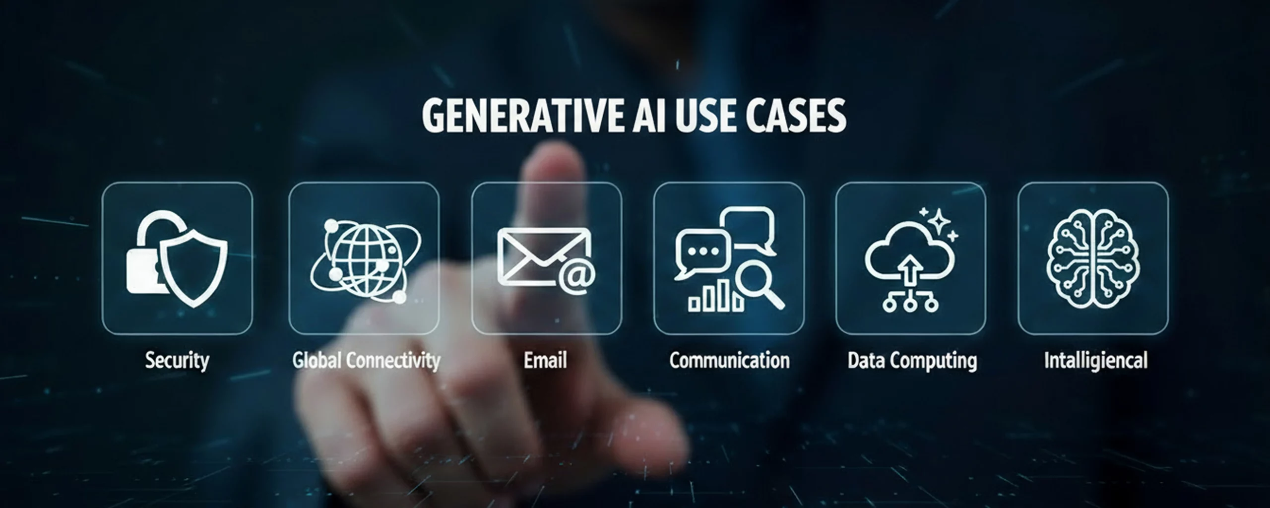 Generative AI use Cases in various domains - Feature Image