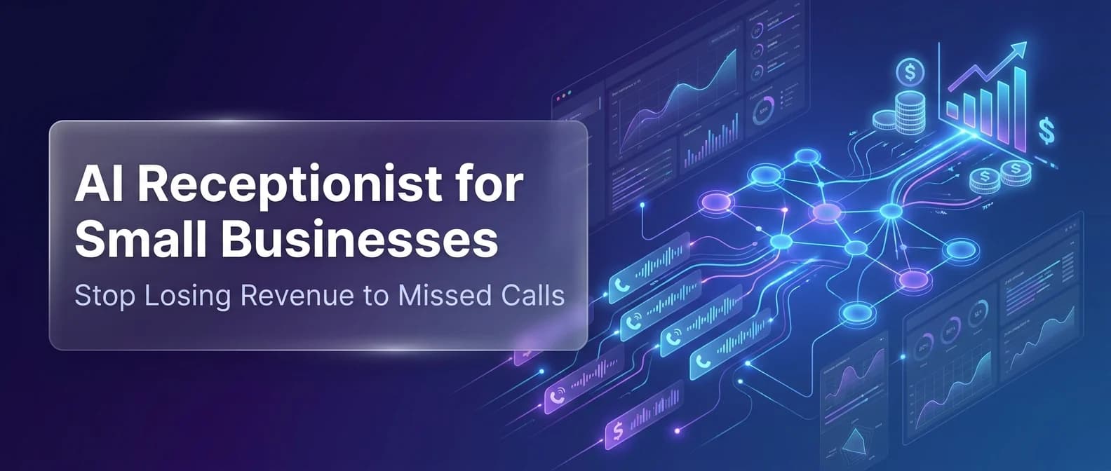 AI receptionist for small business - feature image