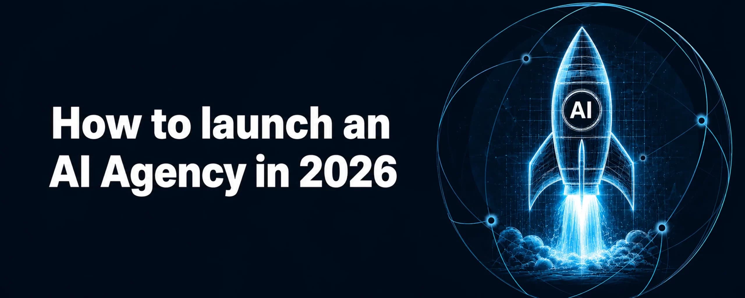 How to launch an AI Agency in 2026 - feature image