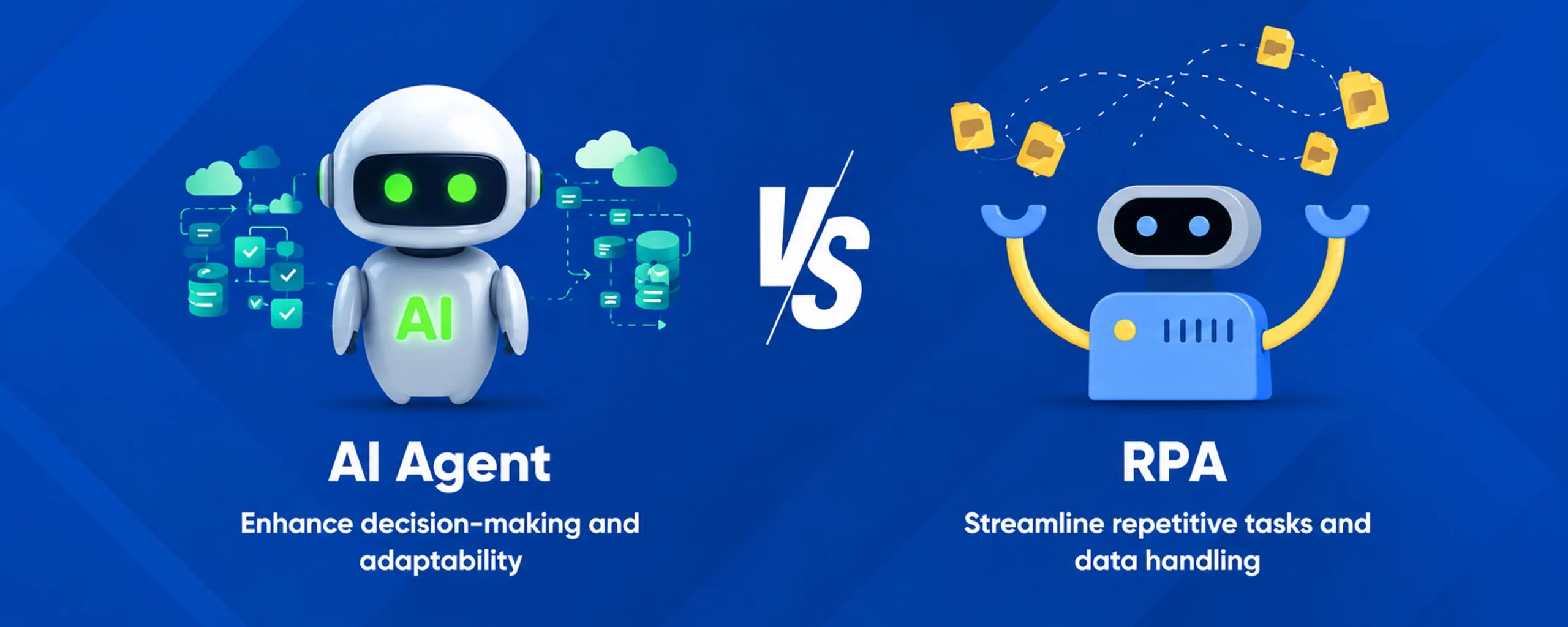 AI agent vs RPA