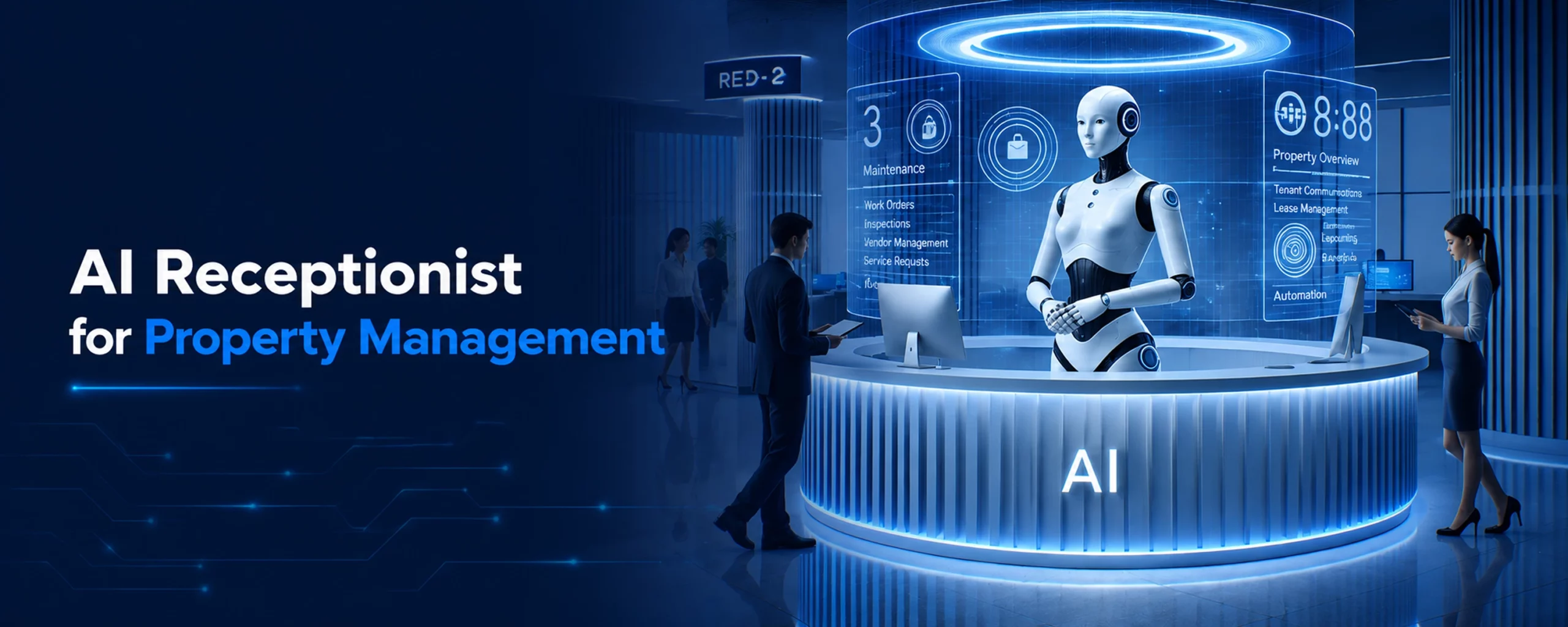 ai receptionist for property management